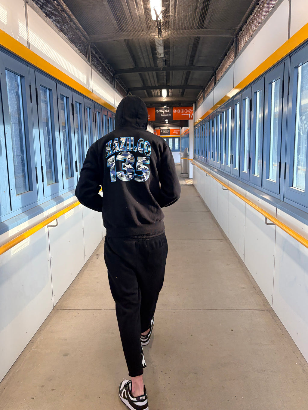 Kaziii.co the 135 zip up hoodie