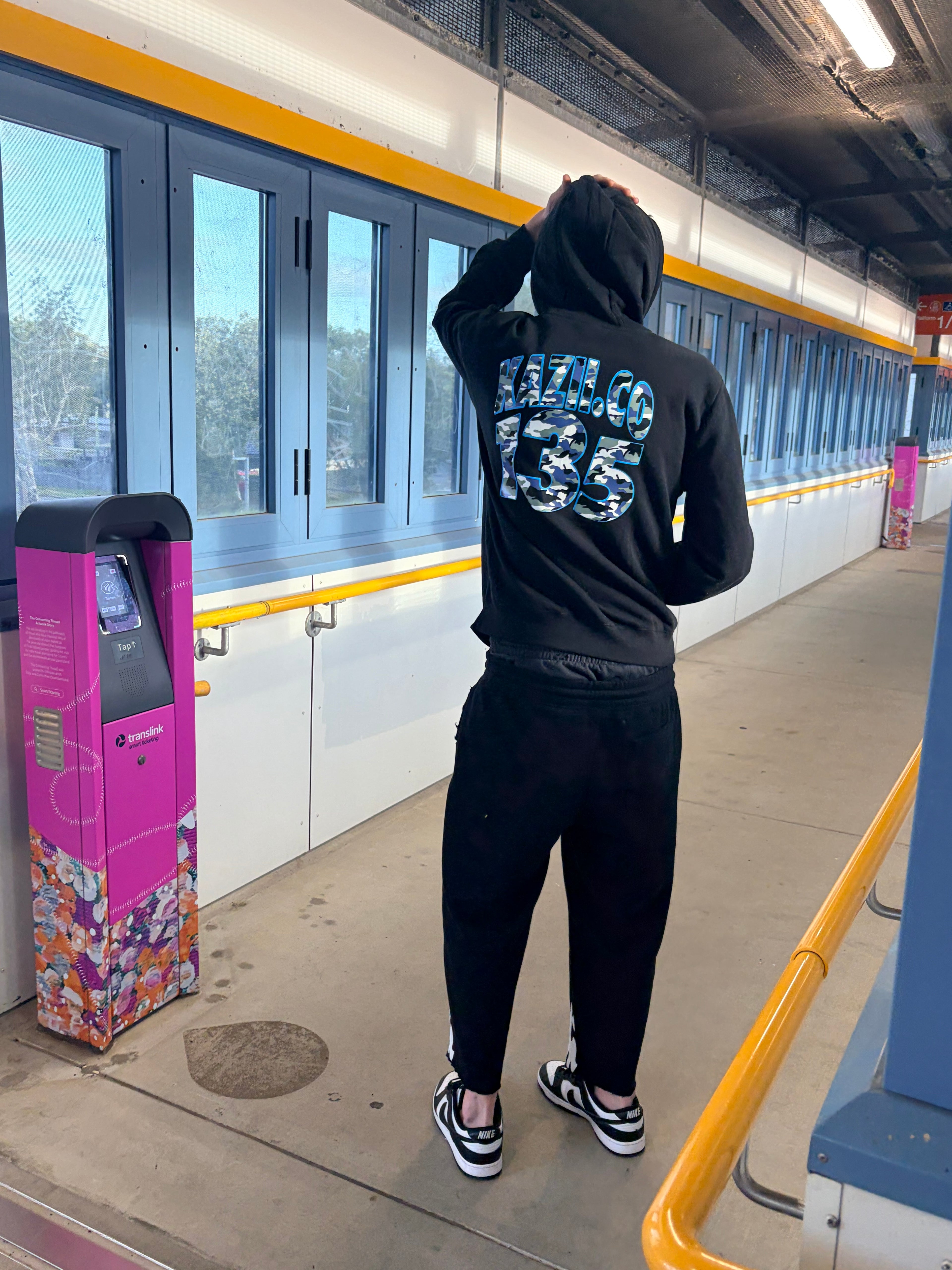 Kaziii.co the 135 zip up hoodie