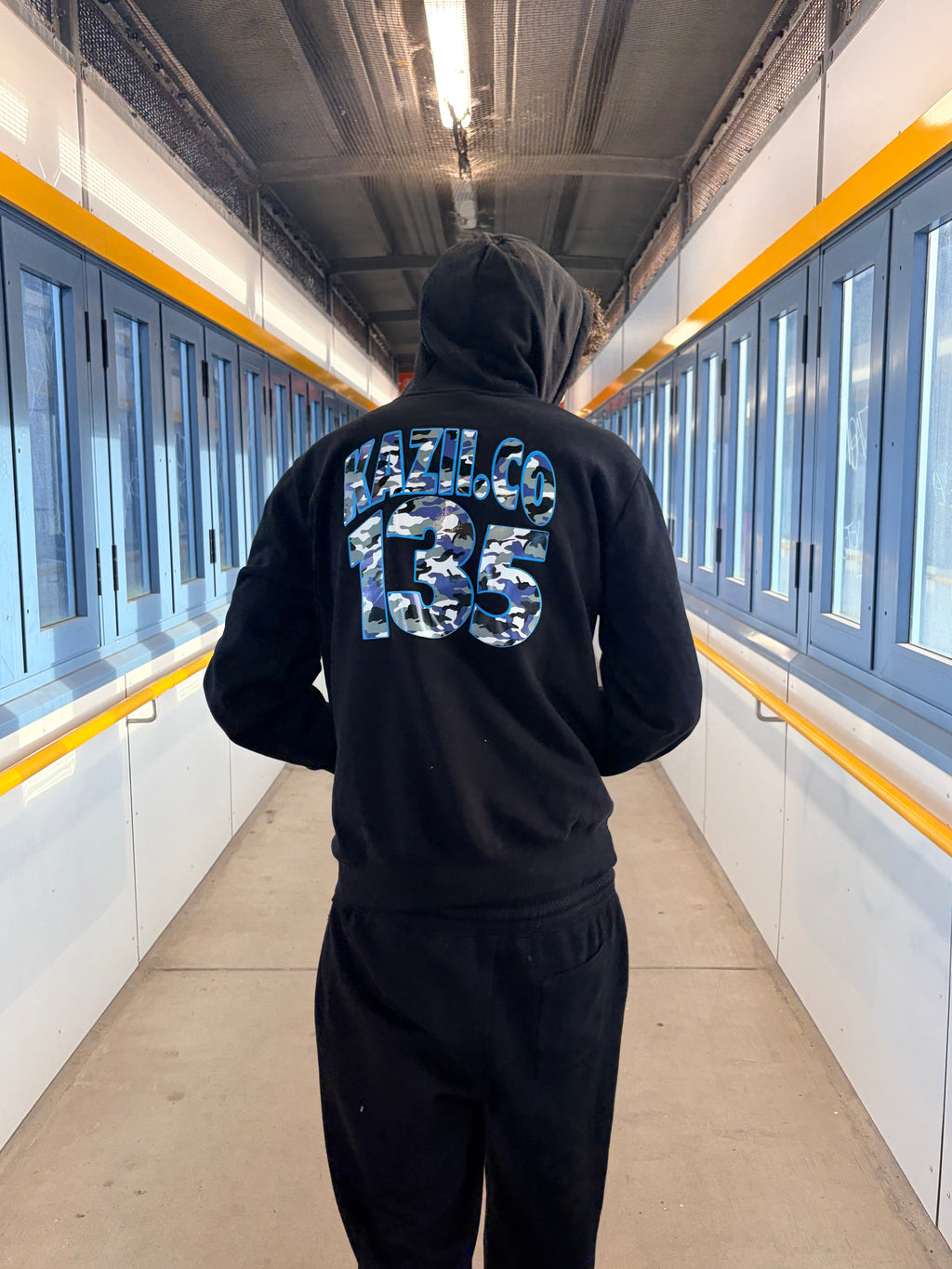Kaziii.co the 135 zip up hoodie