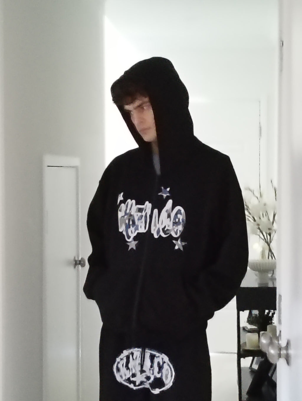 Kaziii.co Star patches zip up.