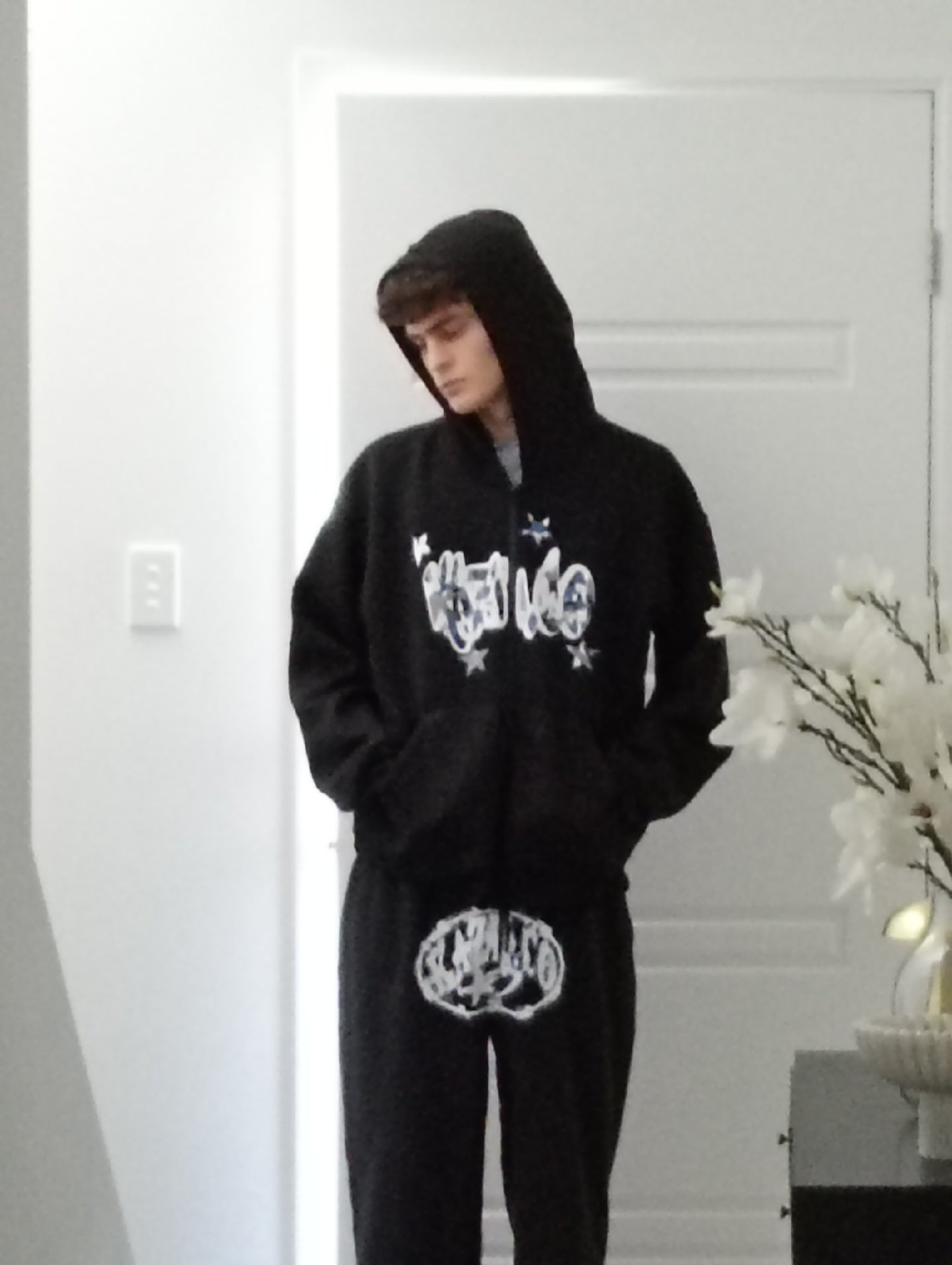 Kaziii.co Star patches zip up.